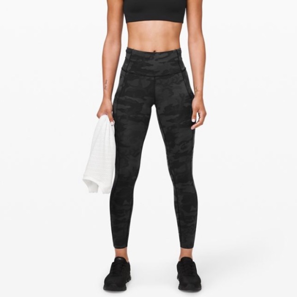 Lululemon Fast and Free Camo